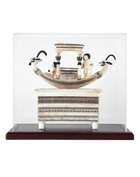 Alabaster Boat of Tutankhamun Small