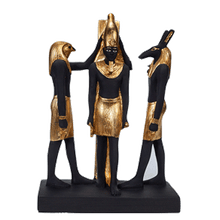 Rameses III Crowned by Horus and Seth