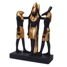 Rameses III Crowned by Horus and Seth