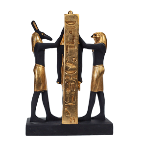 Rameses III Crowned by Horus and Seth