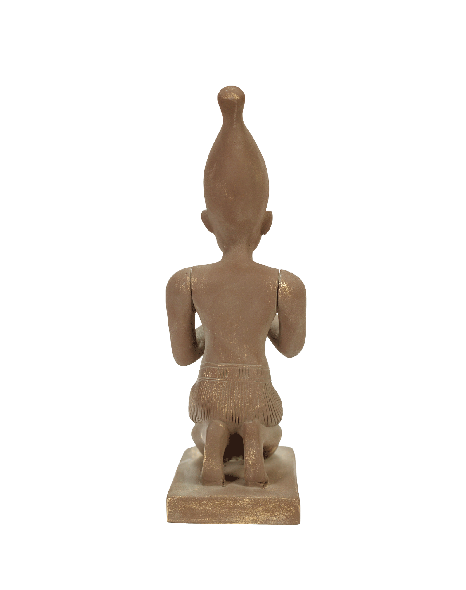 Kneeling King Statue with Eye of Horus