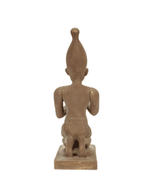 Kneeling King Statue with Eye of Horus