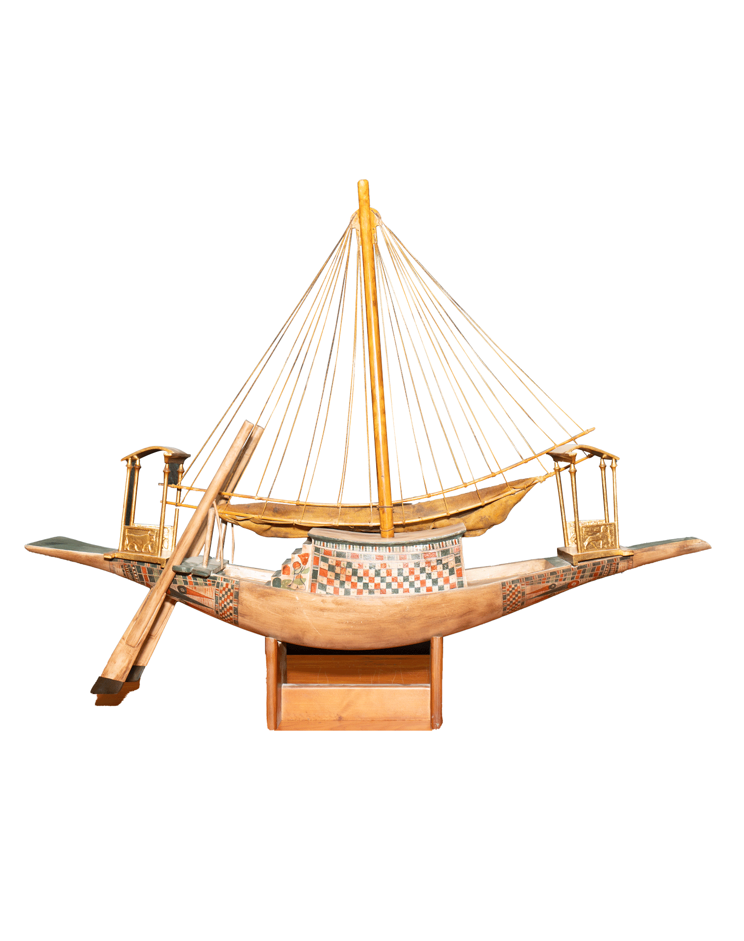 Sailing Boat models of Tutankhamun