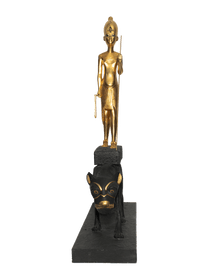 Tutankhamun on a Leopard