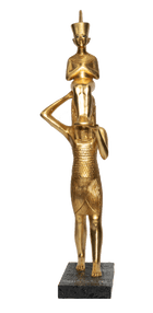 Goddess Menkeret carrying Tutankhamun