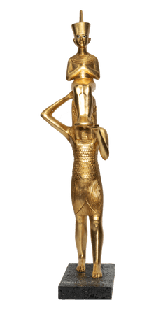 Goddess Menkeret carrying Tutankhamun