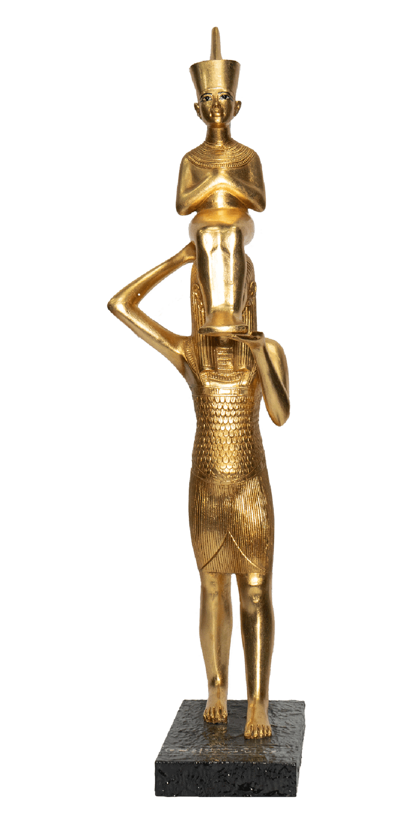 Goddess Menkeret carrying Tutankhamun
