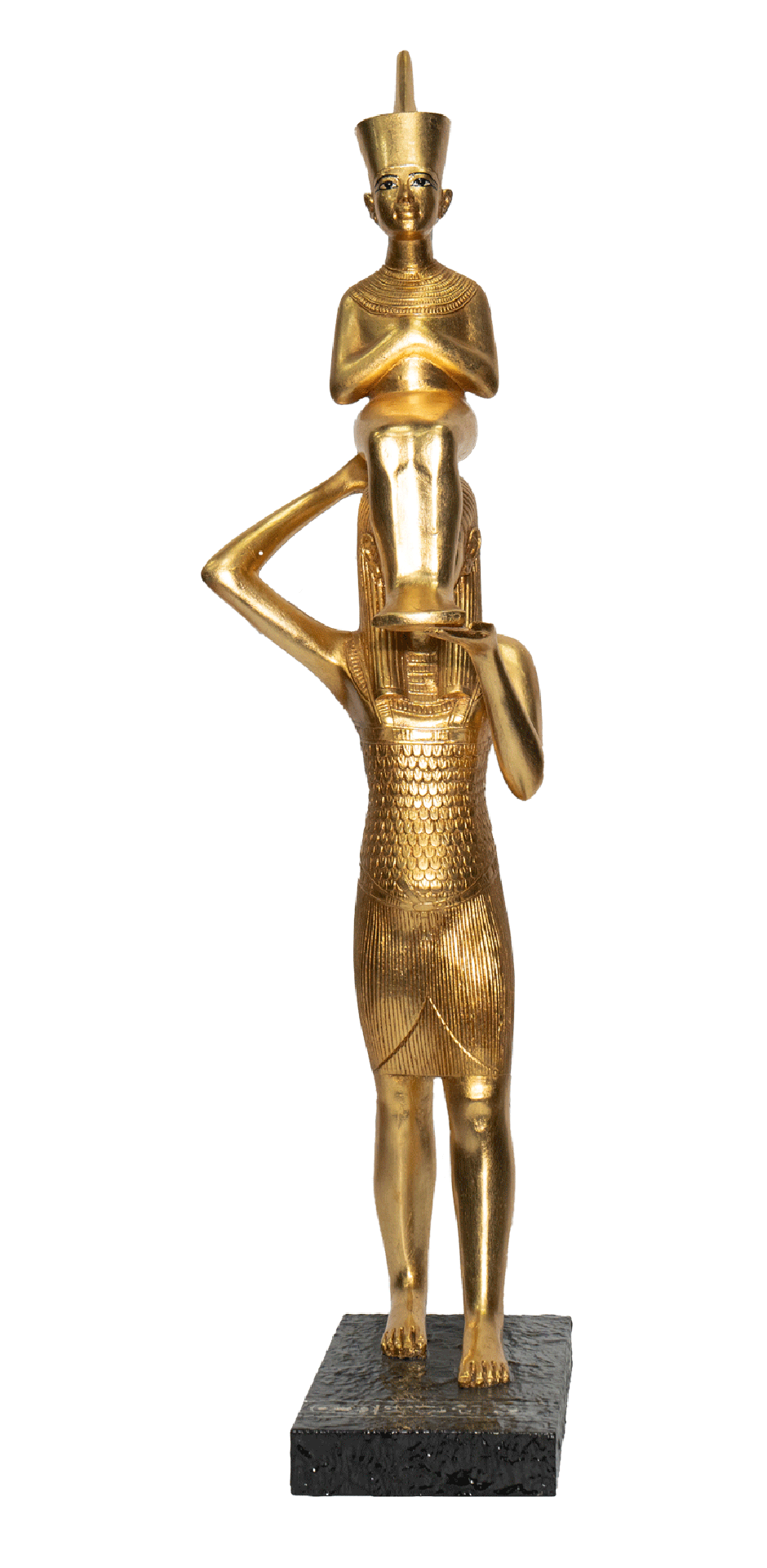 Goddess Menkeret carrying Tutankhamun