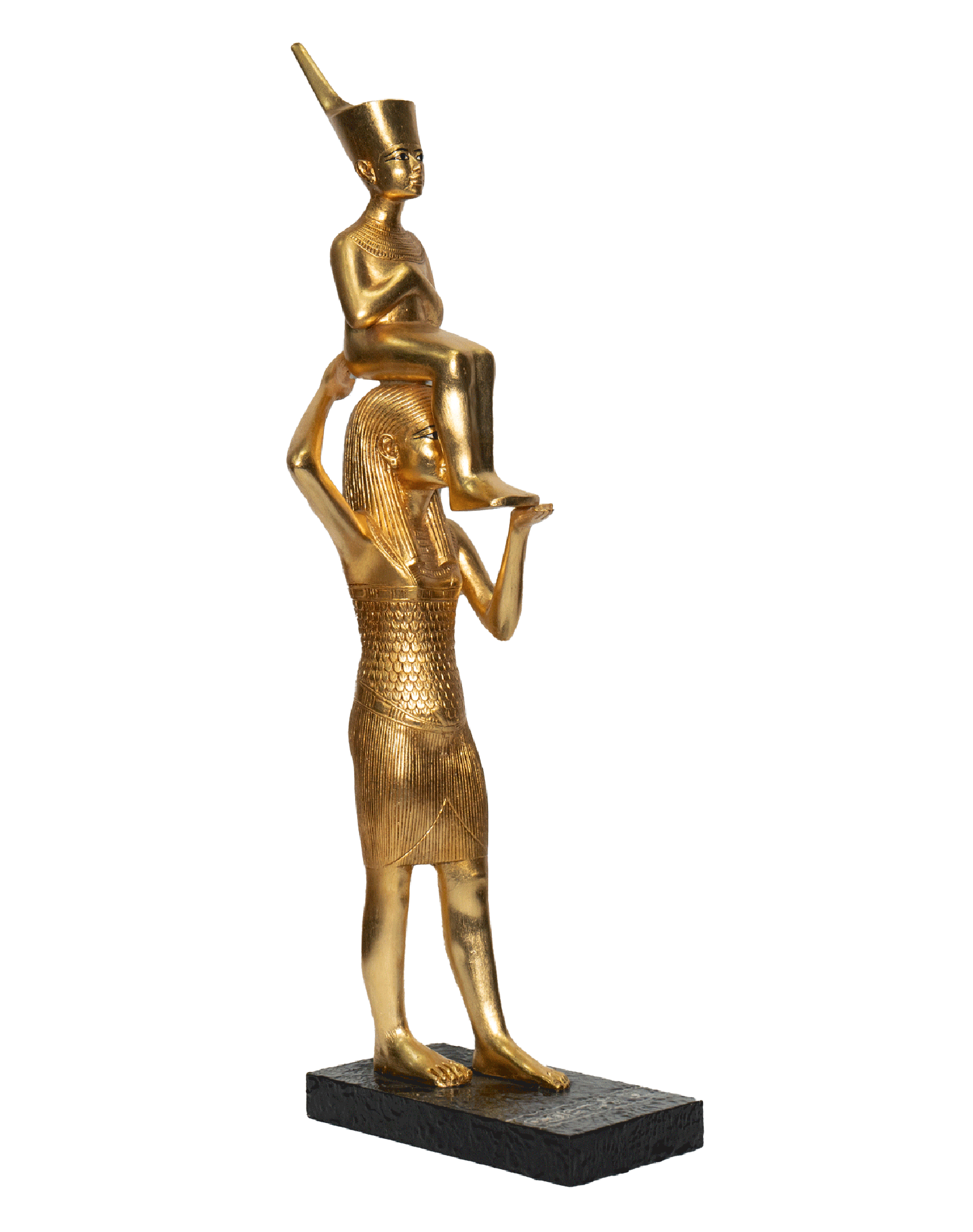 Goddess Menkeret carrying Tutankhamun