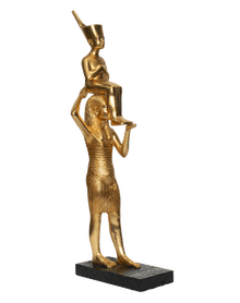 Goddess Menkeret carrying Tutankhamun