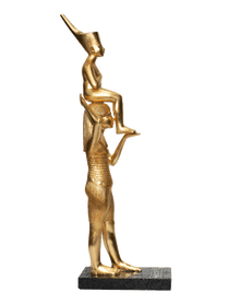 Goddess Menkeret carrying Tutankhamun
