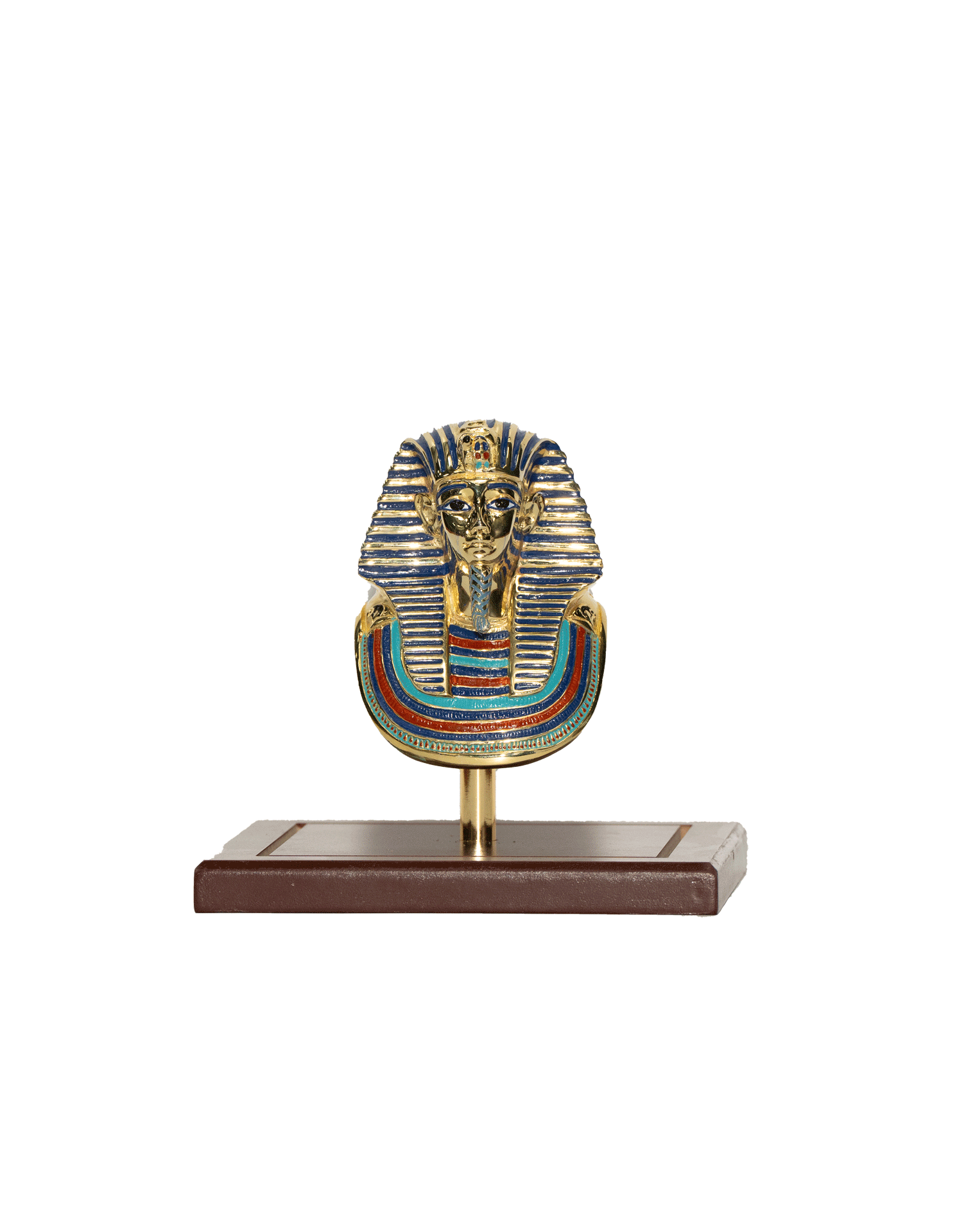 Gilded Metal Mask of Tutankhamun
