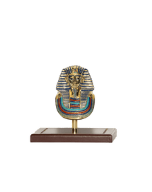 Gilded Metal Mask of Tutankhamun