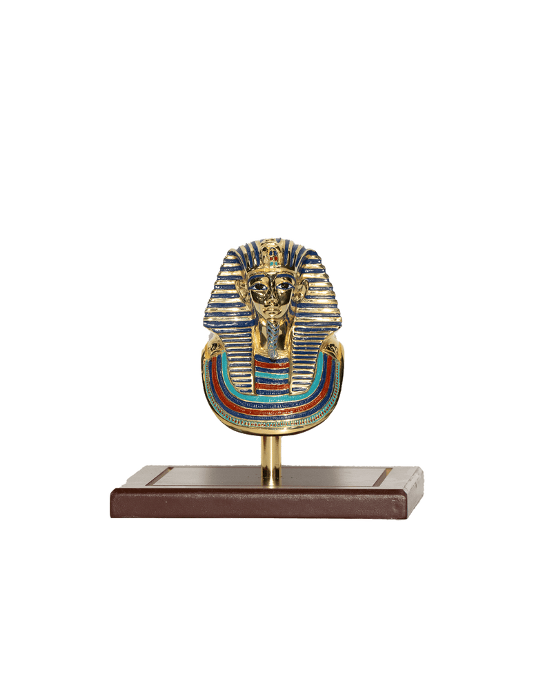 Gilded Metal Mask of Tutankhamun