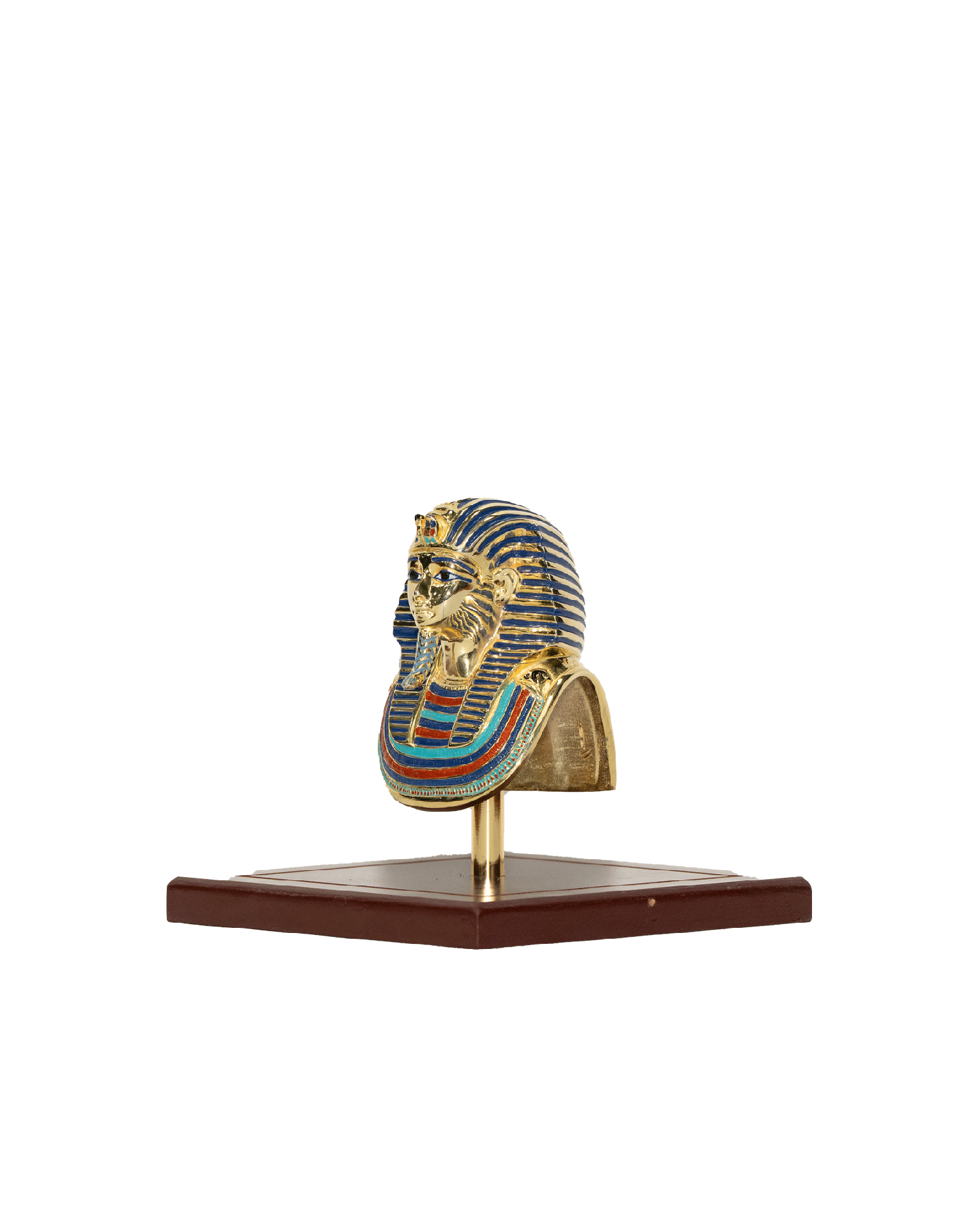 Gilded Metal Mask of Tutankhamun