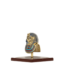 Gilded Metal Mask of Tutankhamun