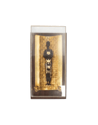 The gilded bier of Tutankhamun with Mummy