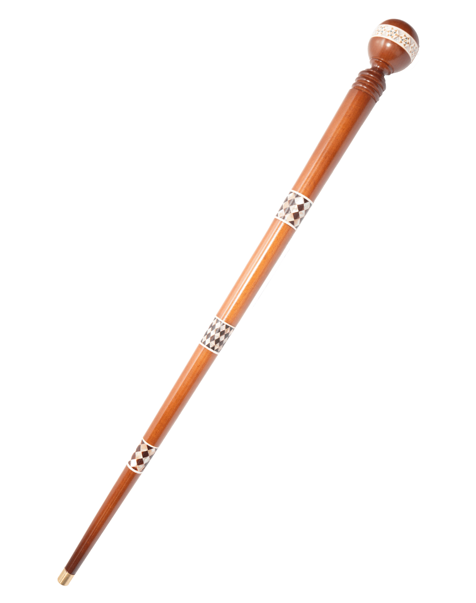 Luxury Inlaid Walking Stick (Cane)
