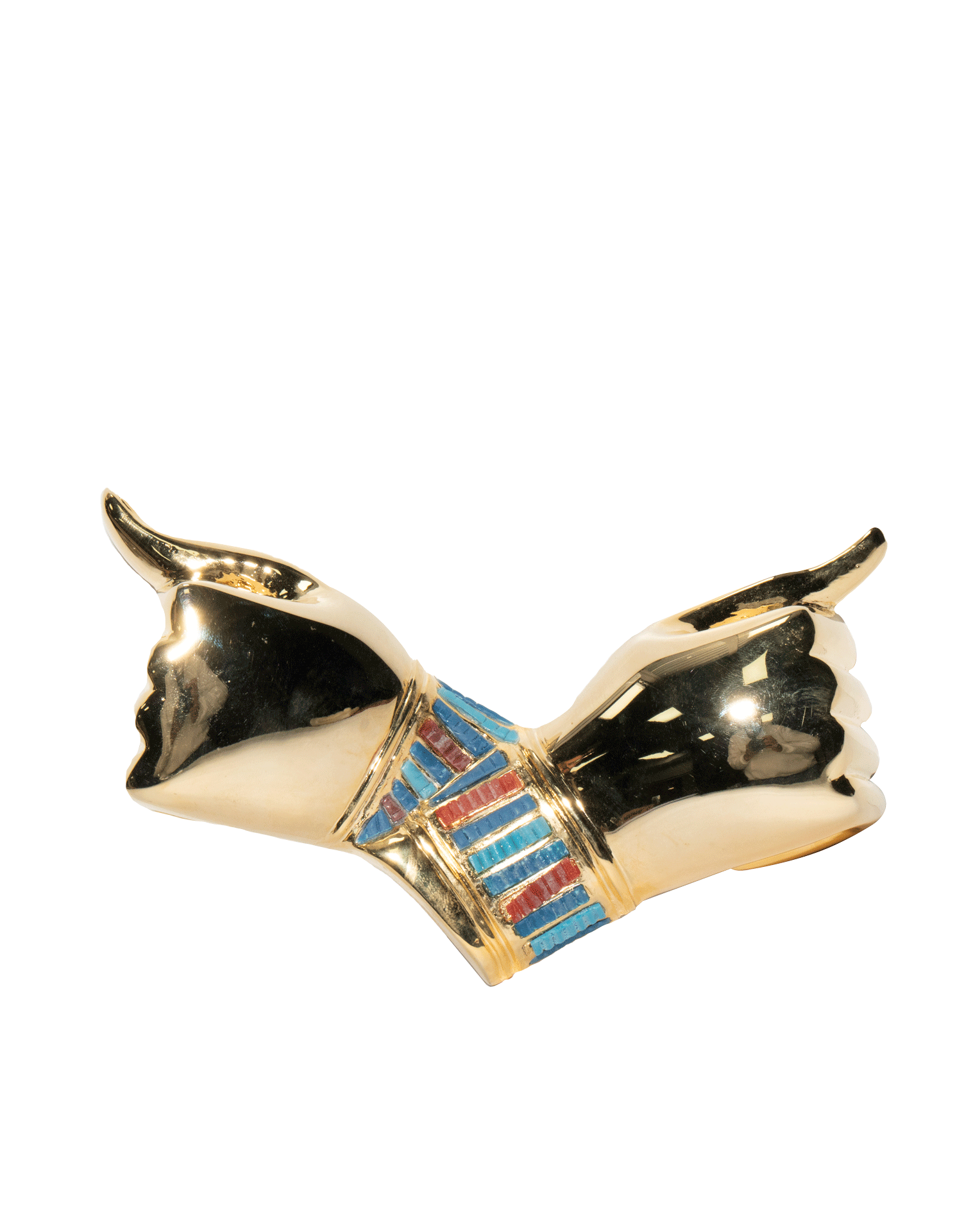 The Burnished Golden Hands of Tutankhamun