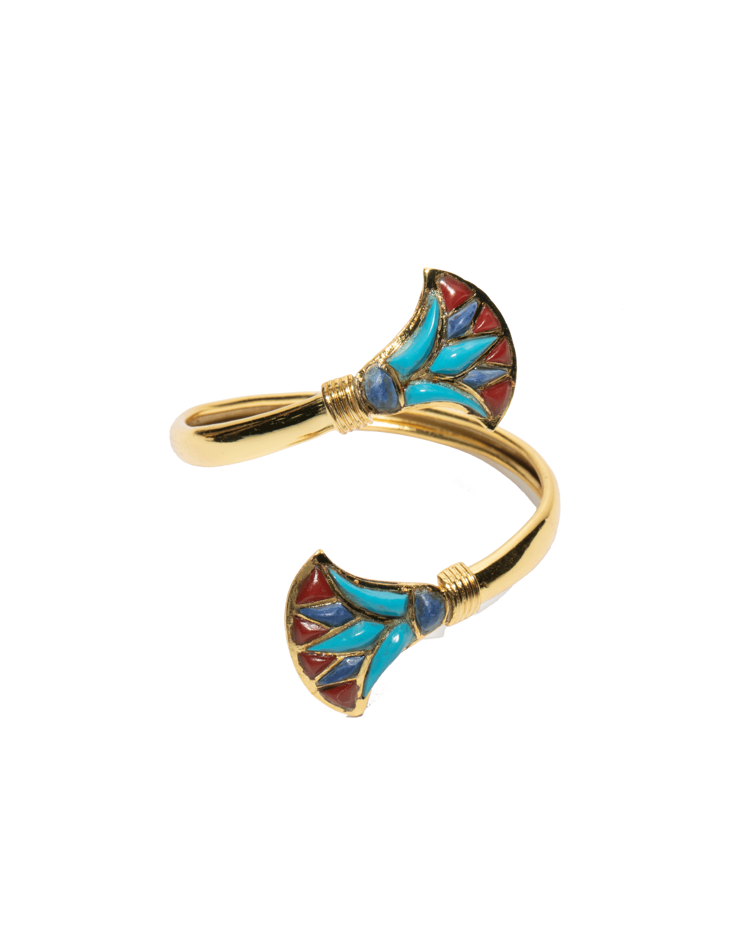 Gold Plated Lotus Bracelet