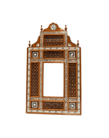 wood wall mirror frame