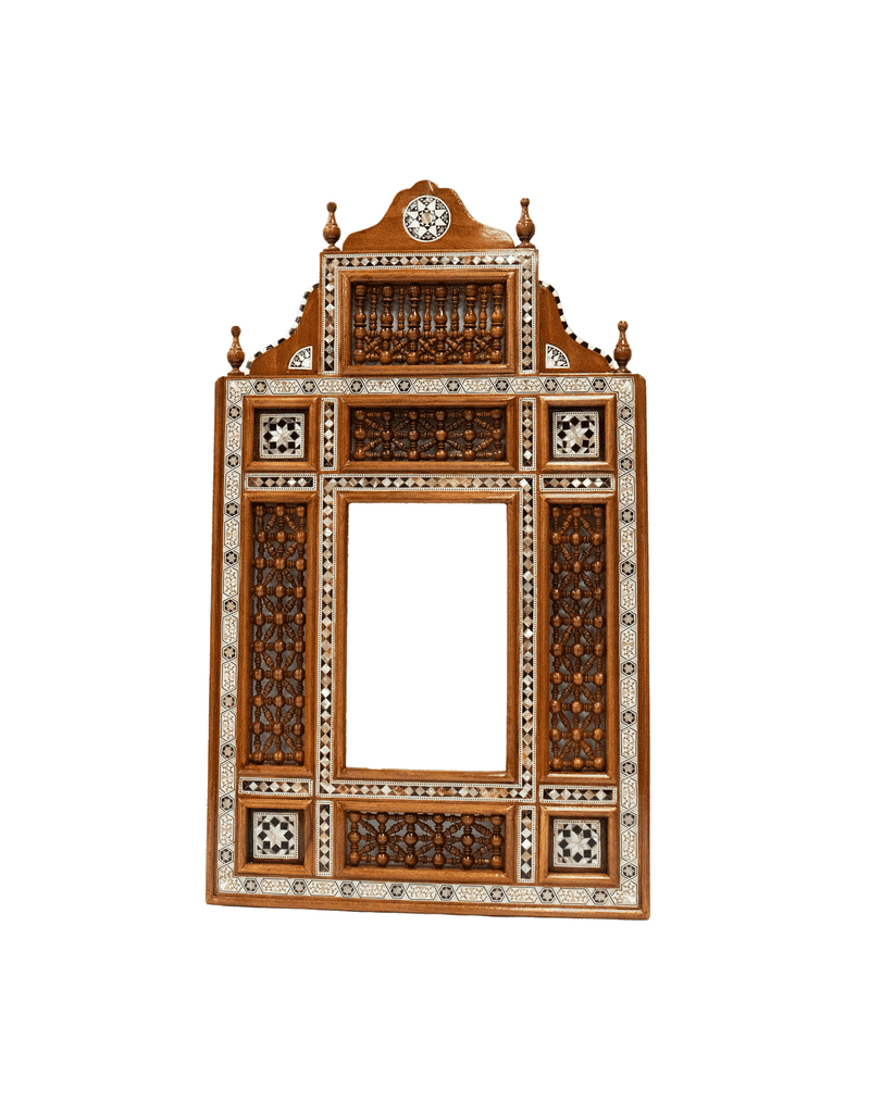 wood wall mirror frame
