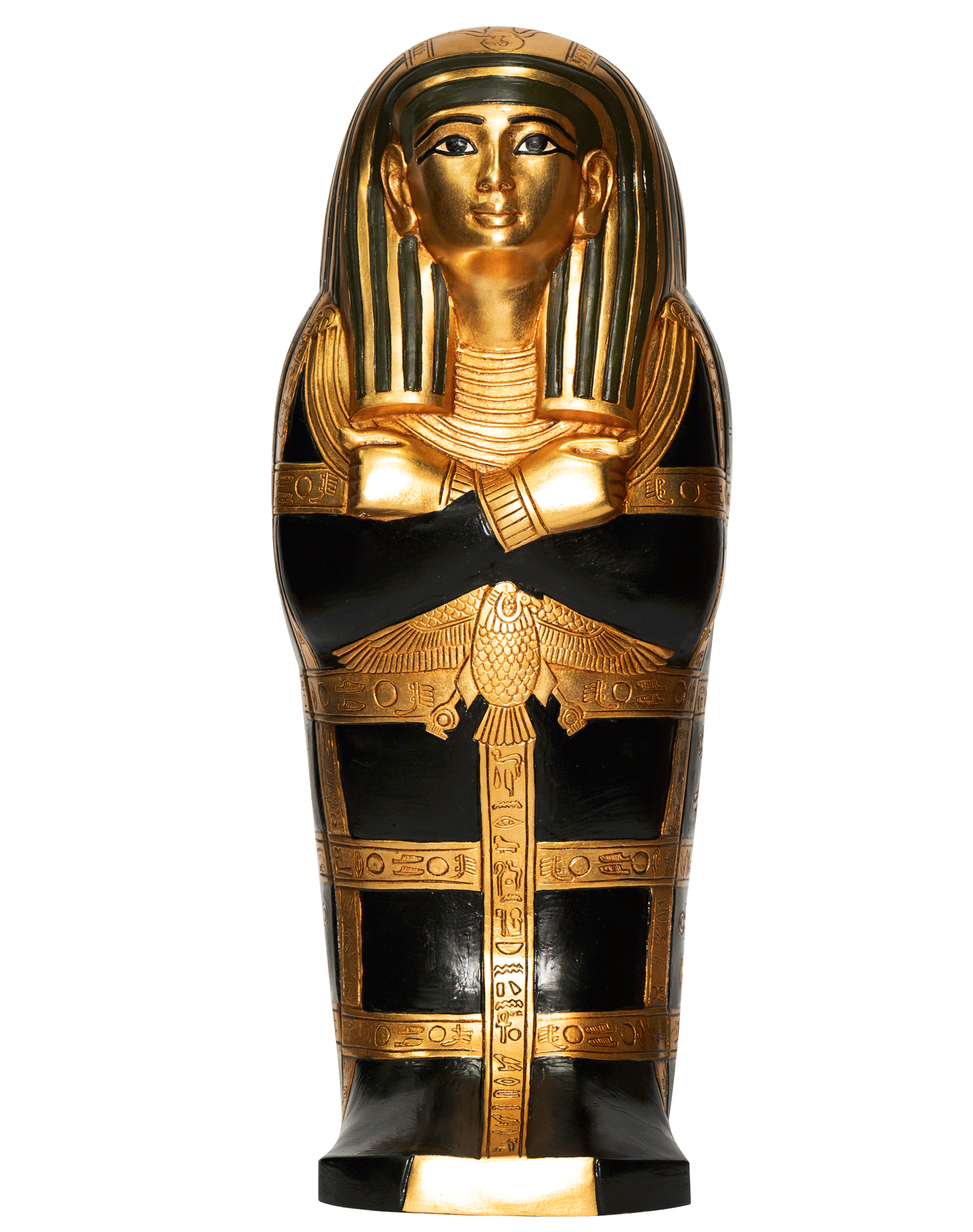 Black Gilded Fetus Coffins