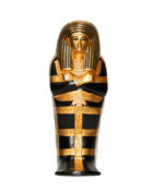 Black Gilded Fetus Coffins