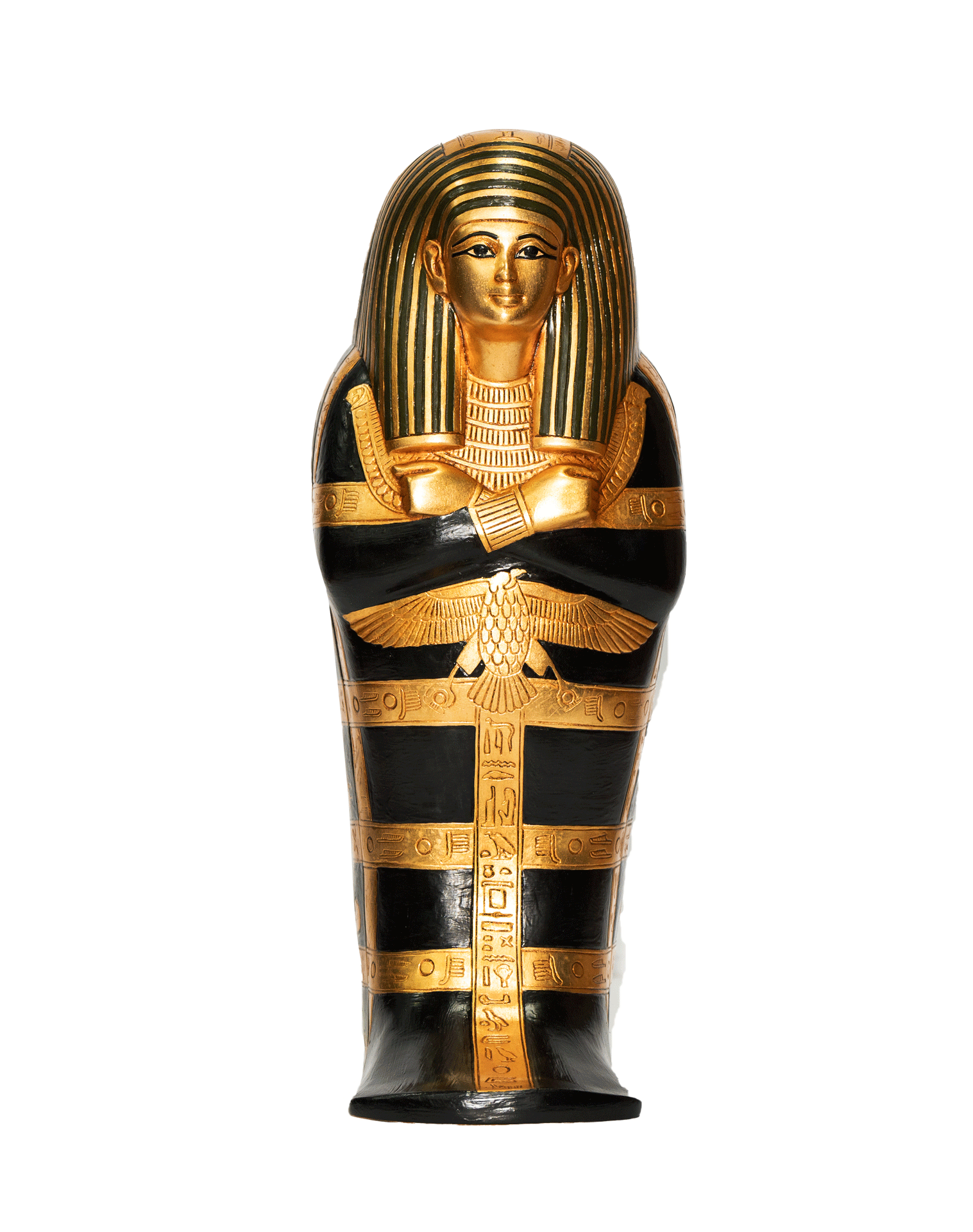 Black Gilded Fetus Coffins