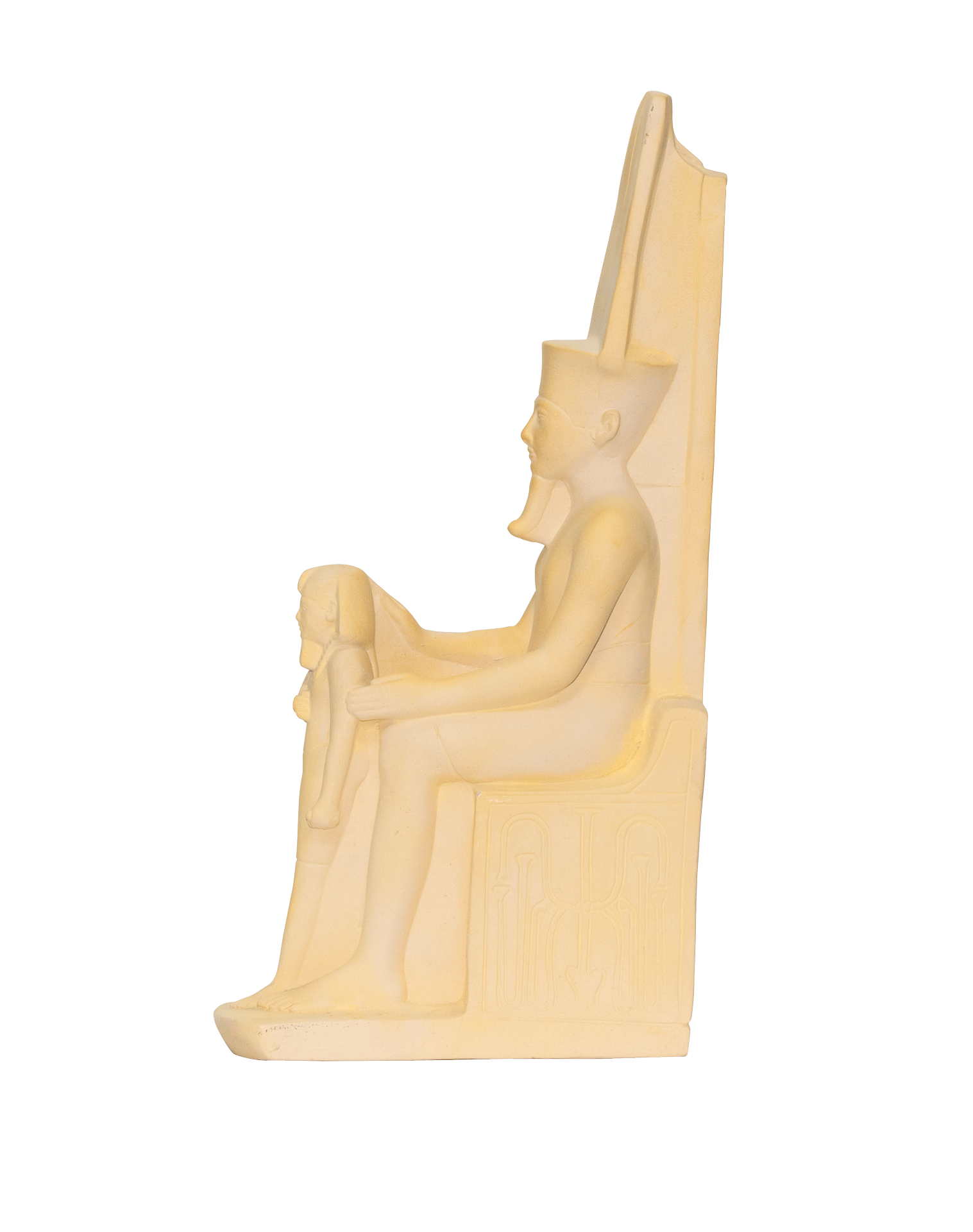 Amun protecting Tutankhamun