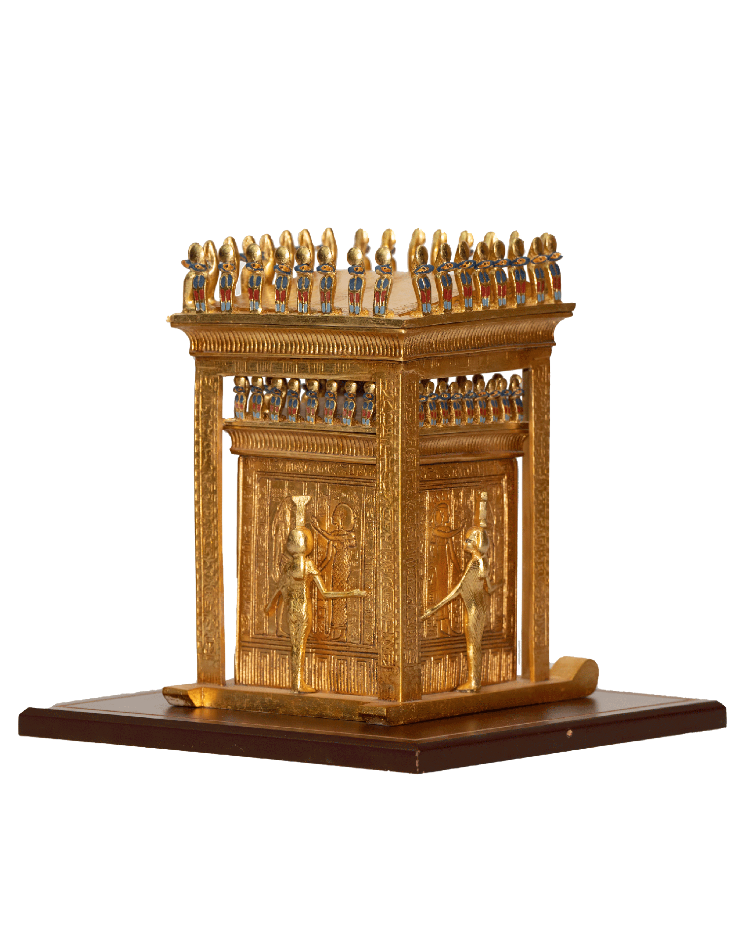 Tutankhamun Canopic Shrine