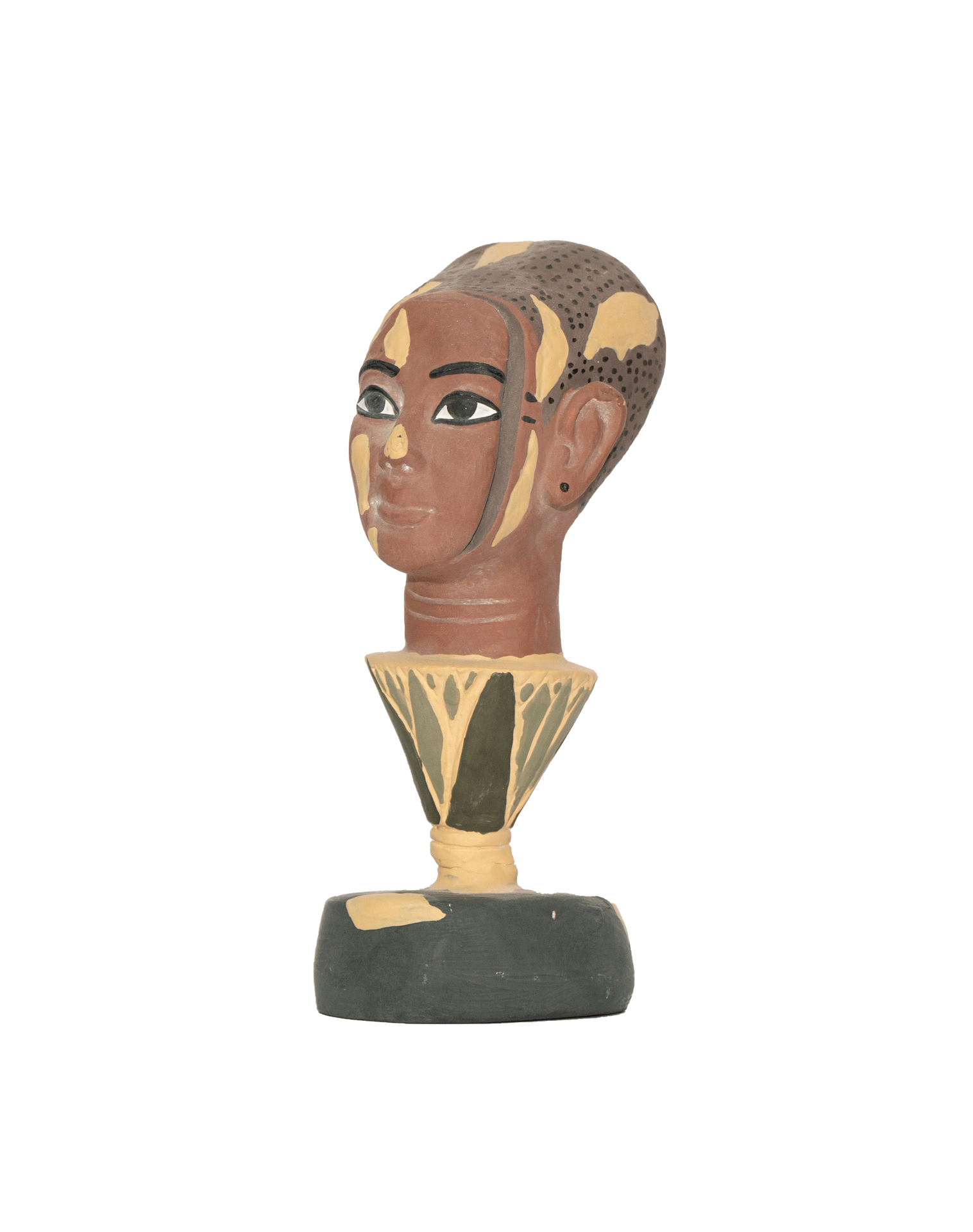 Tutankhamun’s Head Emerging from a Lotus Flower