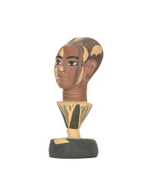 Tutankhamun’s Head Emerging from a Lotus Flower