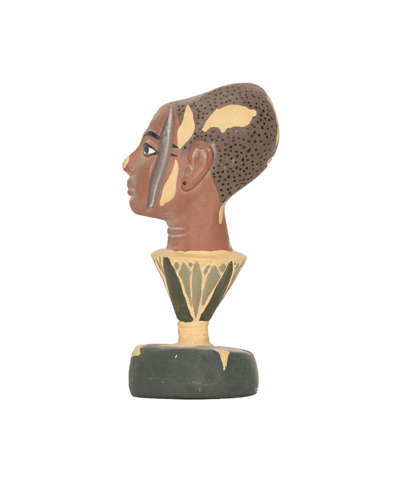 Tutankhamun’s Head Emerging from a Lotus Flower
