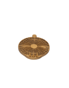 Key Holder featuring Arabic Calligraphy