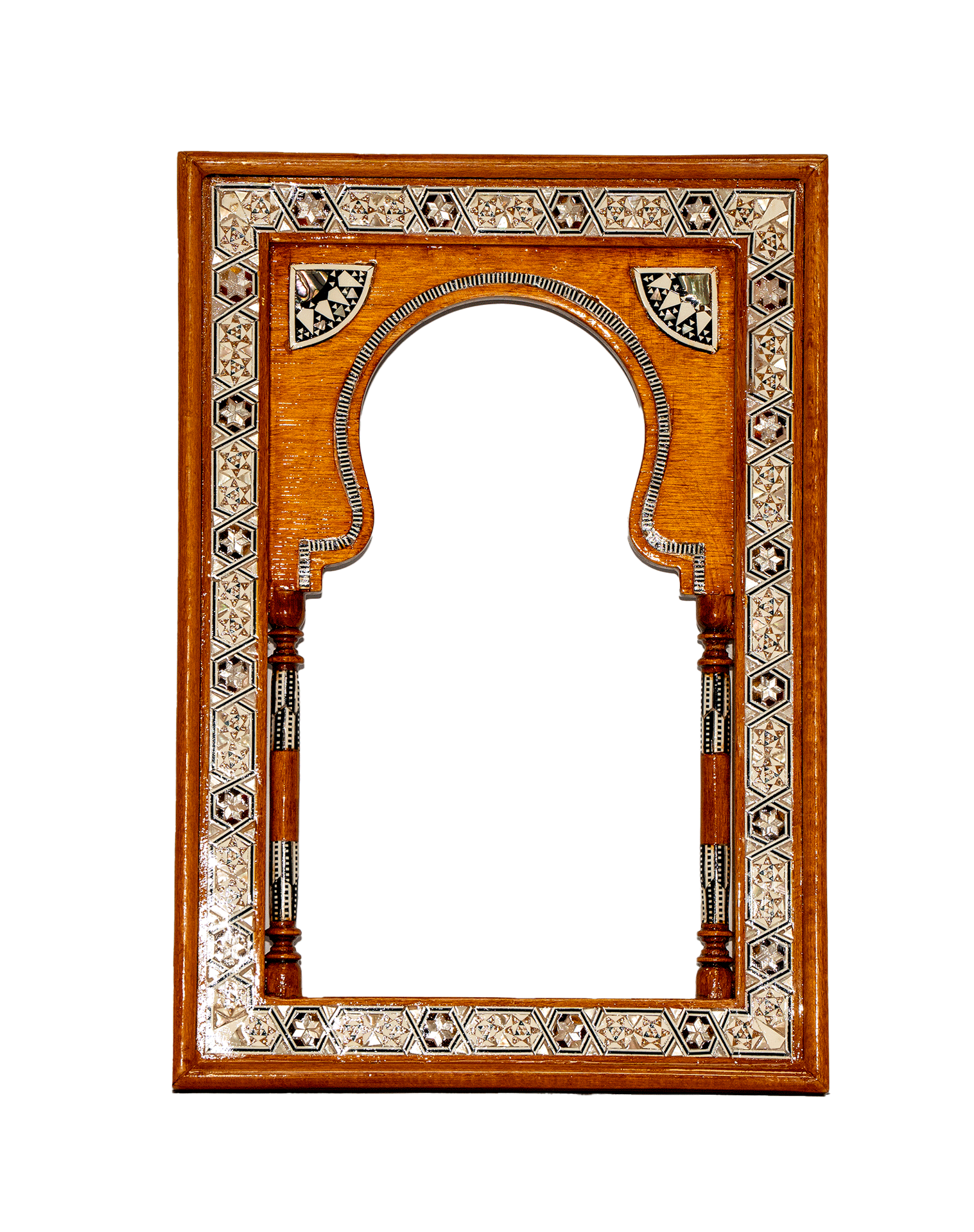 wood wall mirror frame