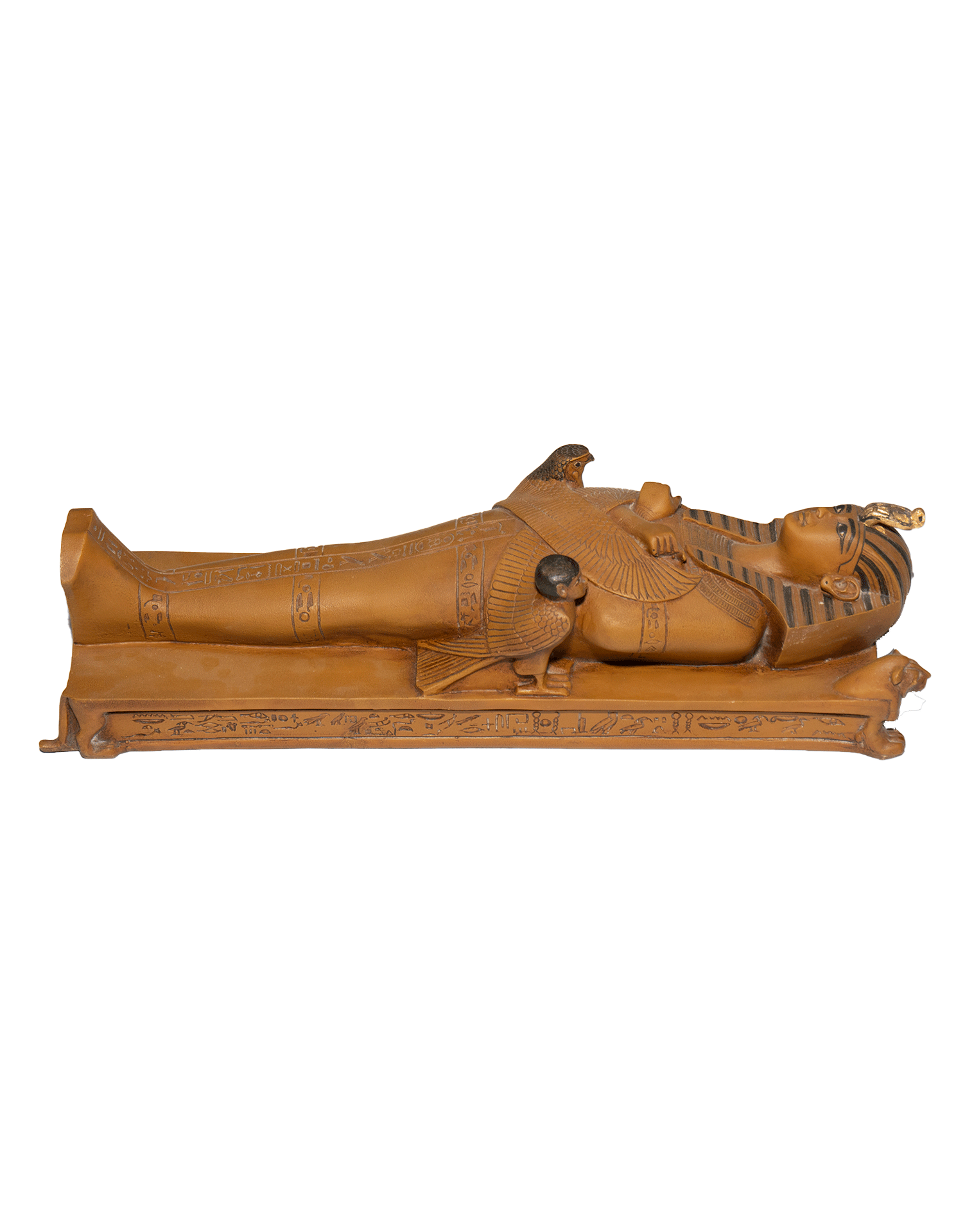 Statuette of Tutankhamun on a Funerary Bed