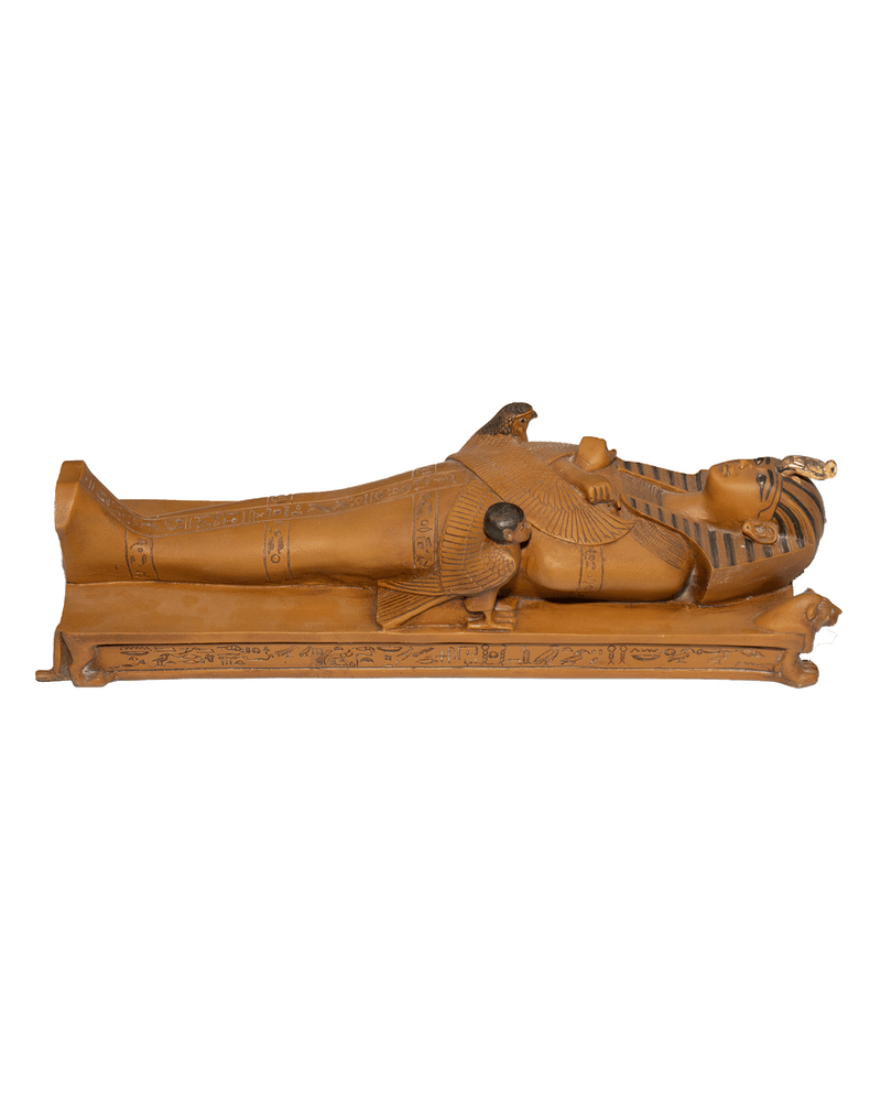 Statuette of Tutankhamun on a Funerary Bed