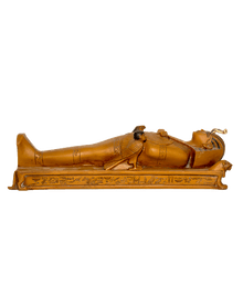 Statuette of Tutankhamun on a Funerary Bed