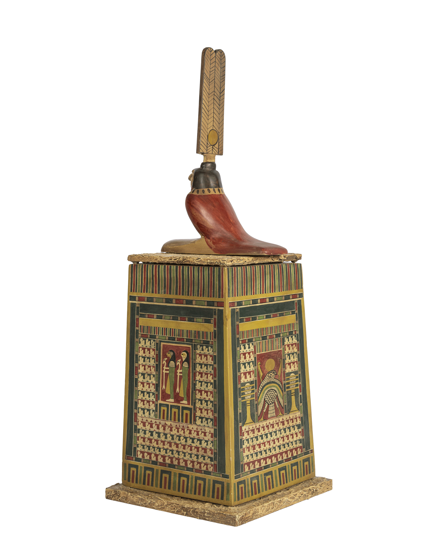 Shrine Surmounted by a Falcon