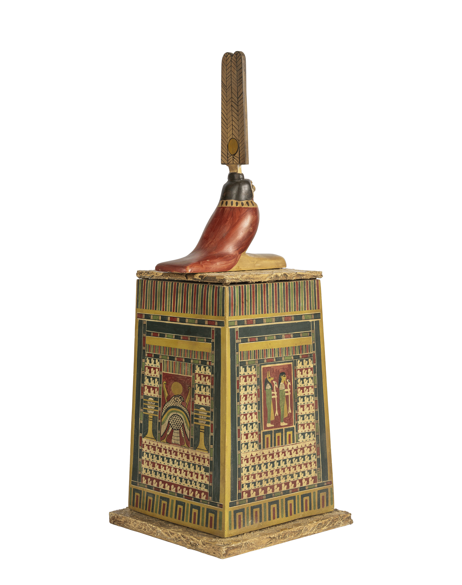 Shrine Surmounted by a Falcon