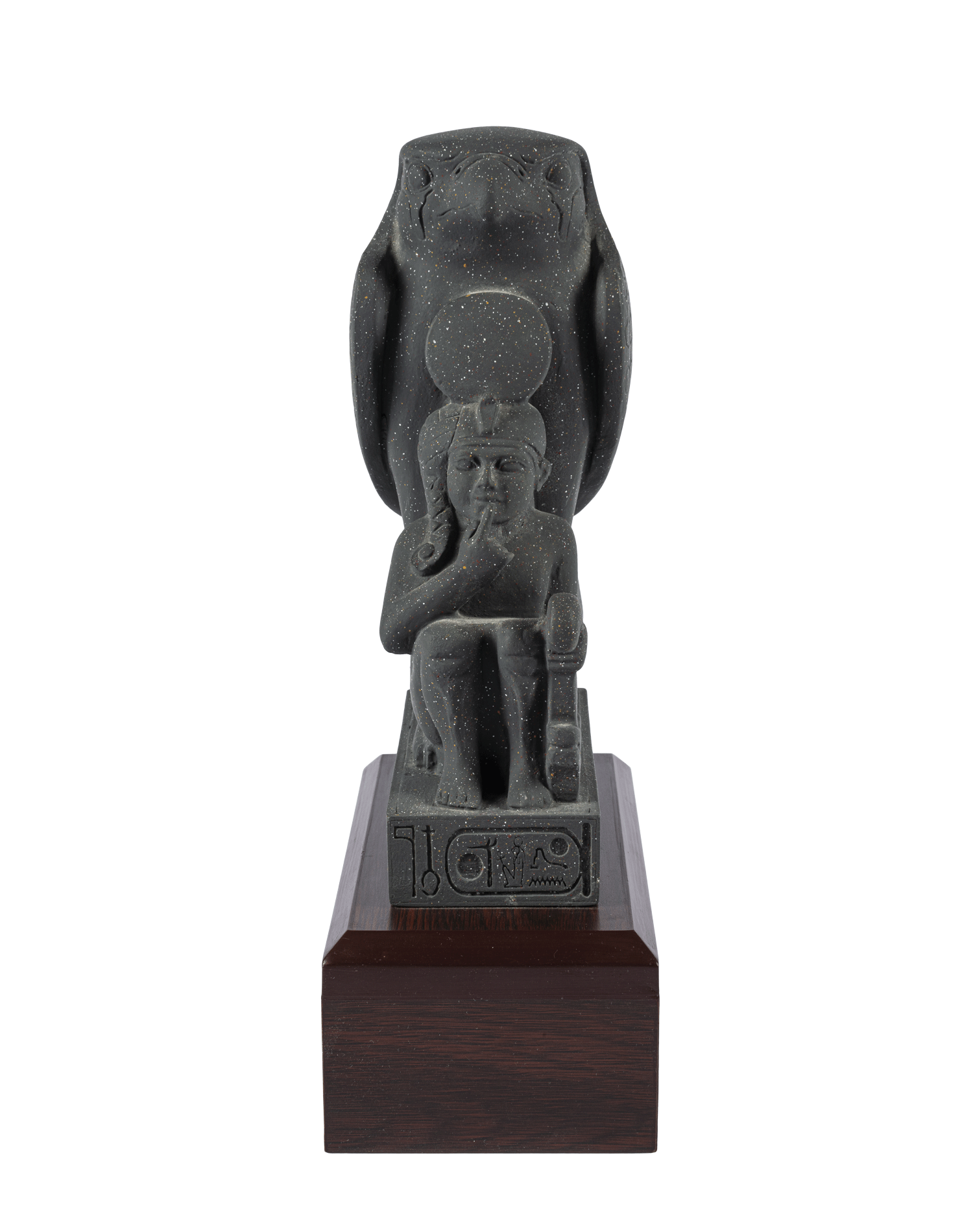 Ramesses II as a child protected by God Horun
