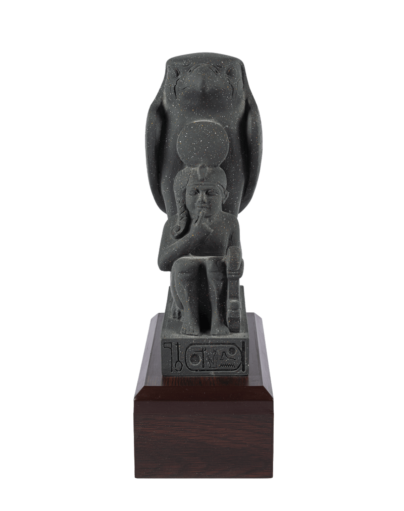 Ramesses II as a child protected by God Horun