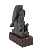 Ramesses II as a child protected by God Horun