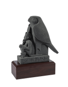 Ramesses II as a child protected by God Horun