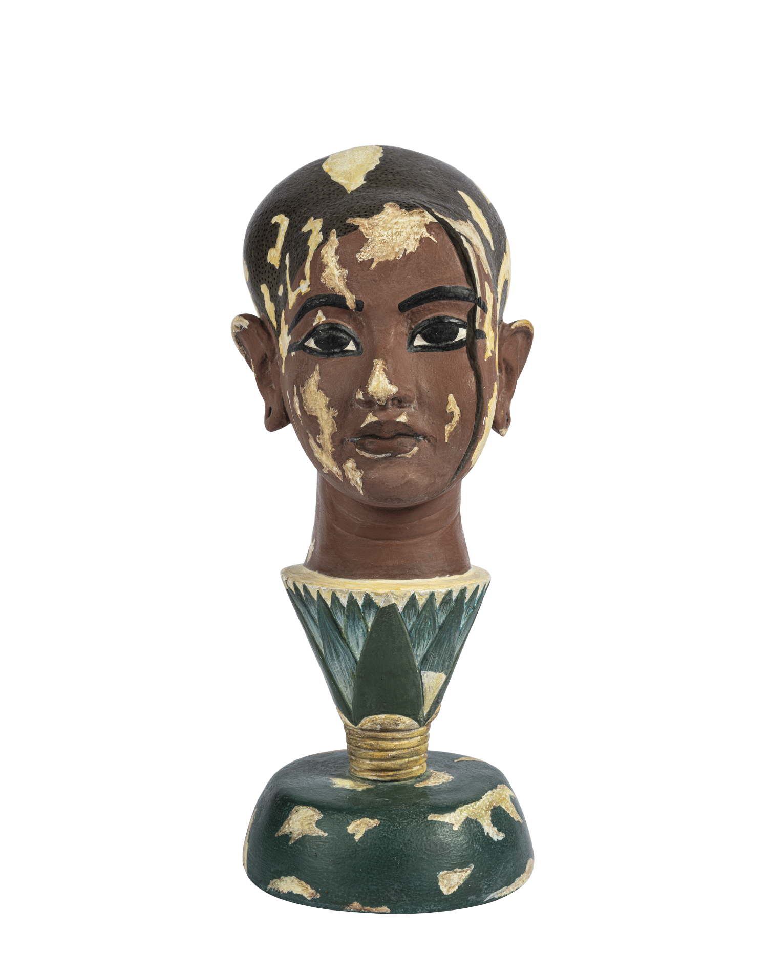 Head of Tutankhamun Emerging from a Lotus Flower