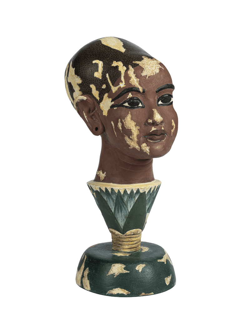 Head of Tutankhamun Emerging from a Lotus Flower