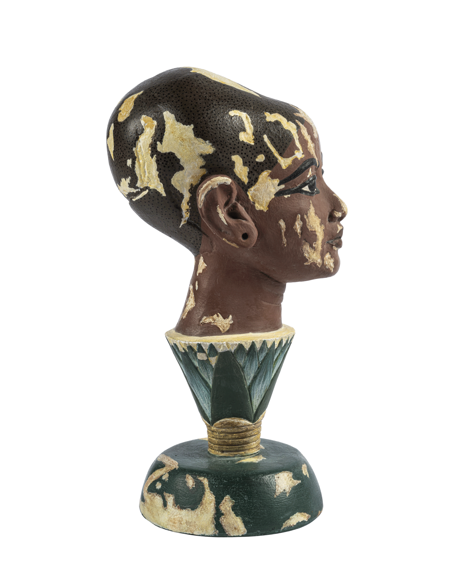 Head of Tutankhamun Emerging from a Lotus Flower