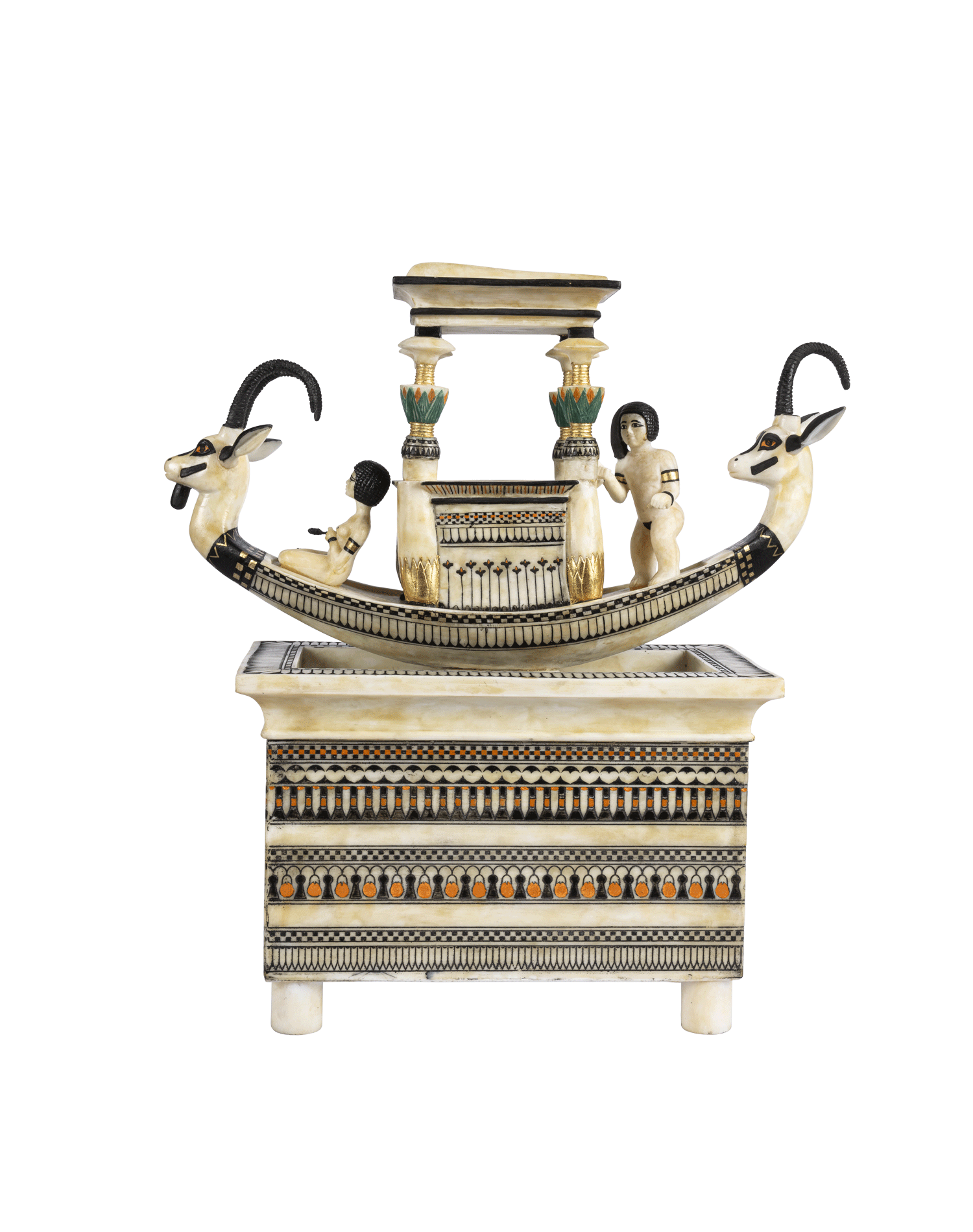 Alabaster Boat of Tutankhamun