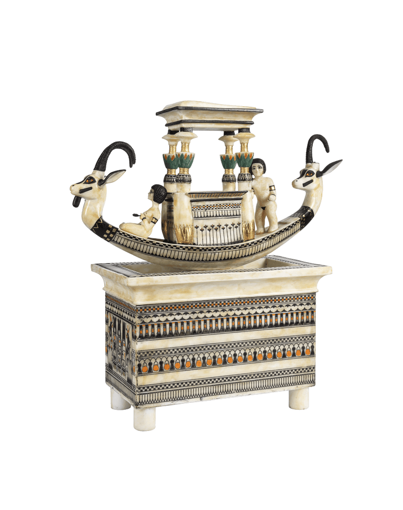 Alabaster Boat of Tutankhamun